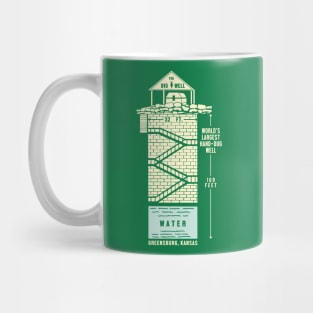 The Big Well: retro logo Mug